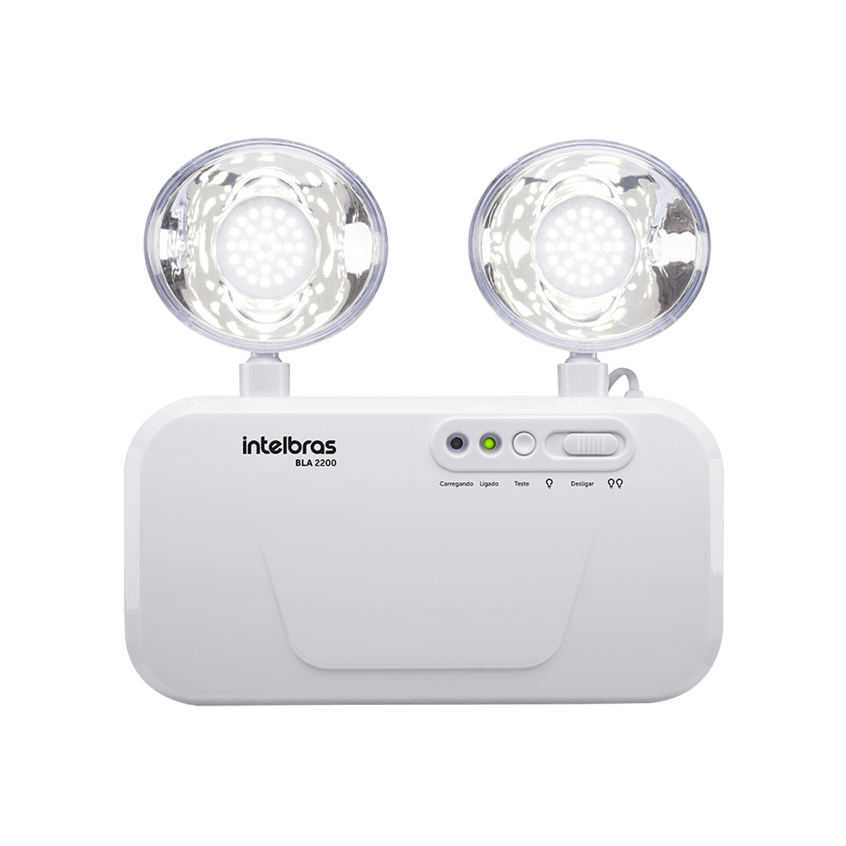 Bloco de iluminação de emergência 2200 lumens